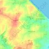 Paston topographic map, elevation, terrain