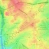 Quintana topographic map, elevation, terrain