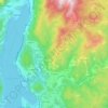 Armeno topographic map, elevation, terrain