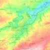 Apolda topographic map, elevation, terrain