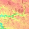 Prunay-en-Yvelines topographic map, elevation, terrain