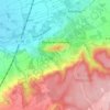 Moras-en-Valloire topographic map, elevation, terrain