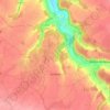 Asnières topographic map, elevation, terrain