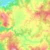Cartelle topographic map, elevation, terrain