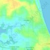 Hemsby topographic map, elevation, terrain