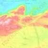 Cacimbas topographic map, elevation, terrain