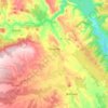 Navarrés topographic map, elevation, terrain