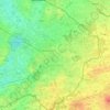 Winterswijk topographic map, elevation, terrain