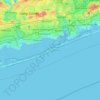 Fire Island topographic map, elevation, terrain