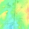 Oologah topographic map, elevation, terrain