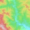 Muhovo topographic map, elevation, terrain