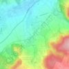 Wernswig topographic map, elevation, terrain