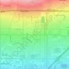 Central North topographic map, elevation, terrain
