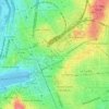 1er Arrondissement topographic map, elevation, terrain