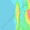 Tresserve topographic map, elevation, terrain