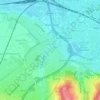 Endenich topographic map, elevation, terrain