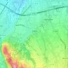 Odos topographic map, elevation, terrain