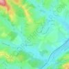 Perreuil topographic map, elevation, terrain