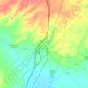 Frómista topographic map, elevation, terrain