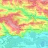 Marxheim topographic map, elevation, terrain