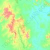 Glenroy topographic map, elevation, terrain