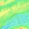 Schendelbeke topographic map, elevation, terrain