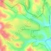 Beit Sahur topographic map, elevation, terrain