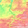 Walcourt topographic map, elevation, terrain