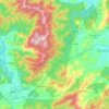 Ain Kechra topographic map, elevation, terrain