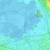 Alviso topographic map, elevation, terrain