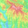 Başakşehir topographic map, elevation, terrain