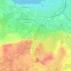 Красносельский район topographic map, elevation, terrain