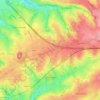 Soumagne topographic map, elevation, terrain