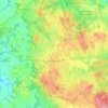 Joué-du-Bois topographic map, elevation, terrain