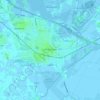 Winschoten topographic map, elevation, terrain