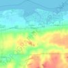 Thornham topographic map, elevation, terrain