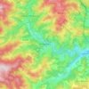 Désaignes topographic map, elevation, terrain