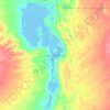 Lake Callabonna topographic map, elevation, terrain