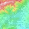 Manzanares el Real topographic map, elevation, terrain