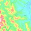 Gatsibo topographic map, elevation, terrain