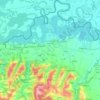 Sveti Martin na Muri topographic map, elevation, terrain