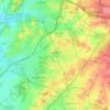Rehovot topographic map, elevation, terrain