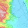 Sant'Arsenio topographic map, elevation, terrain