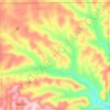 Harrison Township topographic map, elevation, terrain