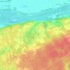 Lussault-sur-Loire topographic map, elevation, terrain