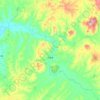 科洛镇 topographic map, elevation, terrain