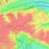 Rose Hill topographic map, elevation, terrain