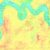 Cadell topographic map, elevation, terrain