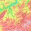 Bertogne topographic map, elevation, terrain