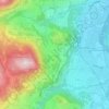 Gez topographic map, elevation, terrain